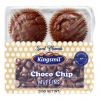 KINGSMIL SWEET MOMENTS CHOC CHIP MUFFINS (EGGLESS) 4'S 200G - Bulkbox Wholesale