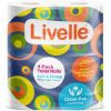 LIVELLE TOILET TISSUE 4S - Bulkbox Wholesale