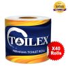 TOILEX PREMIUM 2PLY TOILET TISSUE WRAPPED 40'S - Bulkbox Wholesale