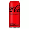 COKE ZERO SODA CAN 330ML - Bulkbox Wholesale