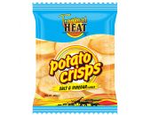 TROPICAL HEAT POTATO CRISPS SALT & VINEGAR 400G - Hypa Africa