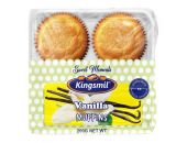 KINGSMIL SWEET MOMENTS VANILLA MUFFINS (EGGLESS) 4'S 200G - Bulkbox Wholesale