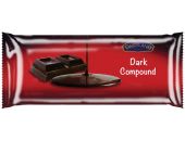 DAIRYLAND DARK COMPOUND CHOCOLATE CATERING PACK 2.5KG - Bulkbox Wholesale
