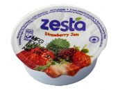 ZESTA STRAWBERRY JAM TUBS 100X20G - Bulkbox Wholesale