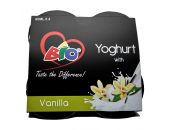 BIO YOGHURT VANILLA 4PACK 90ML - Bulkbox Wholesale