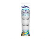 VELVEX DISINFECTANT BALLS 5 WHITE 5 BALLS - Bulkbox Wholesale