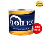 TOILEX PREMIUM 2PLY TOILET TISSUE WRAPPED 40'S - Bulkbox Wholesale