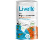 LIVELLE KITCHEN TOWEL SINGLES WHITE 1S - Bulkbox Wholesale