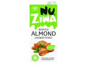 NUZIWA ALMOND MILK UNSWEETENED 1L - Bulkbox Wholesale