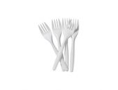 WHITE FORK 50 PCS - Bulkbox Wholesale