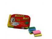 KLEEN KAT SPONGE SCOURER 5PACK - Bulkbox Wholesale