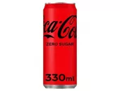 COKE ZERO SODA CAN 330ML - Bulkbox Wholesale