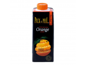 PICK N PEEL PURE FRUIT JUICE TETRA ORANGE 250ML - Bulkbox Wholesale