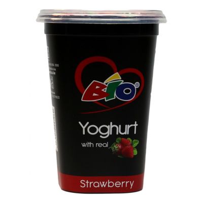 BIO YOGHURT STRAWBERRY 450ML - Bulkbox Wholesale