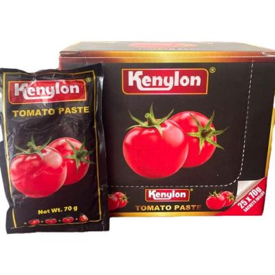 KENYLON TOMATO PASTE SACHETS 100X70G - Bulkbox Wholesale KENYLON TOMATO PASTE SACHETS 100X70G - Bulkbox Wholesale