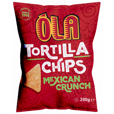 OLA TORTILLA CHIPS MEXICAN CRUNCH 200G - Hypa Africa