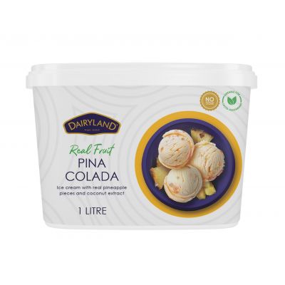 DAIRYLAND REAL FRUIT PINACOLADA ICE CREAM 1L - Hypa Africa