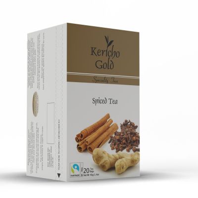 KERICHO GOLD SPECIALITY INFUSIONS SPICED TEA ENVELOPE TEA BAGS 20'S - Hypa Africa