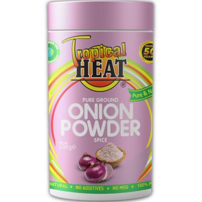 TROPICAL HEAT ONION POWDER 100G - Bulkbox Wholesale