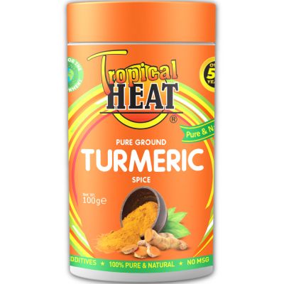 TROPICAL HEAT TURMERIC GROUND 100G - Bulkbox Wholesale