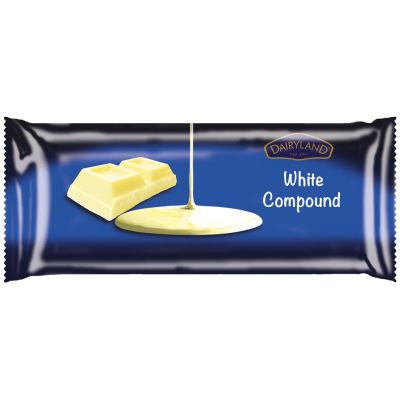 DAIRYLAND WHITE COMPOUND CHOCOLATE CATERING PACK 2.5KG - Hypa Africa