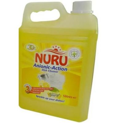 NURU DISH WASHING LIQUID LEMON SPARK 5L - Hypa Africa