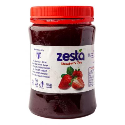 ZESTA STRAWBERRY JAM JAR 450G - Hypa Africa