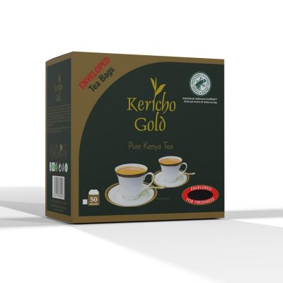 KERICHO GOLD ENVELOPE TEA BAGS 50'S - Hypa Africa