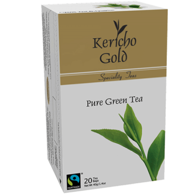 KERICHO GOLD SPECIALITY INFUSIONS GREEN TEA ENVELOPE TEA BAGS 20'S - Hypa Africa