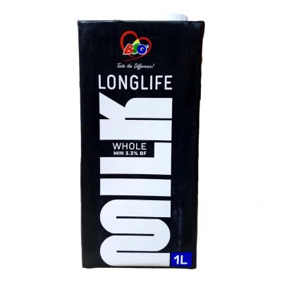 BIO UHT WHOLE MILK TETRA PACK 1L - Bulkbox Wholesale