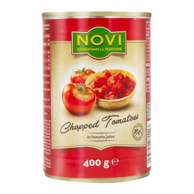 NOVI CHOPPED TOMATOES 400G - Bulkbox Wholesale