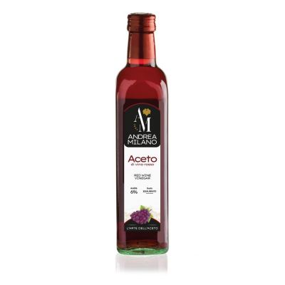 ANDREA MILANO RED WINE VINEGAR 500ML - Bulkbox Wholesale