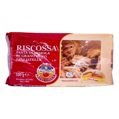RISCOSSA TAGLIATELLE NO. 81 500G - Bulkbox Wholesale