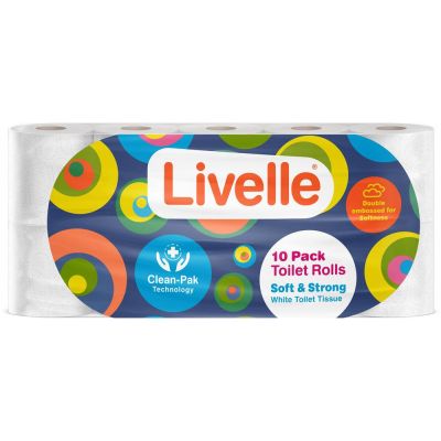 LIVELLE TOILET TISSUE 10S - Bulkbox Wholesale