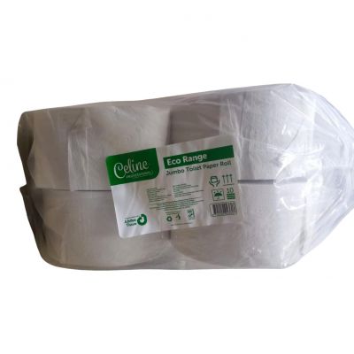 CELINE PROFESSIONAL ECO JUMBO ROLLS TOILET TISSUE 12X200M - Bulkbox Wholesale
