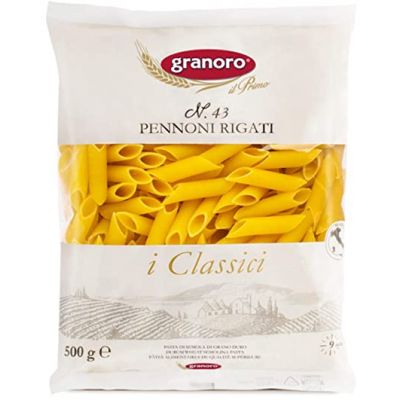 GRANORO PENNONI RIGATE PASTA NO.43 500G - Bulkbox Wholesale
