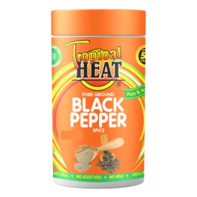 TROPICAL HEAT BLACK PEPPER GROUND 500G - Bulkbox Wholesale