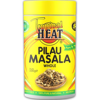 TROPICAL HEAT PILAU MASALA WHOLE 100G - Bulkbox Wholesale
