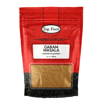 TOP FOOD GARAM MASALA 500G - Bulkbox Wholesale TOP FOOD GARAM MASALA 500G - Bulkbox Wholesale