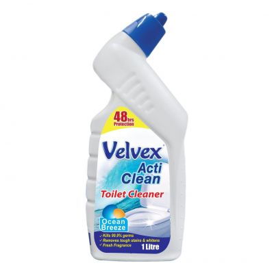 VELVEX TOILET CLEANER OCEAN BREEZE 1L - Bulkbox Wholesale