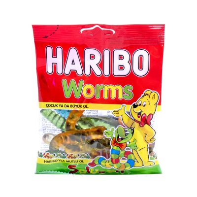 HARIBO WORMS 80G - Hypa Africa