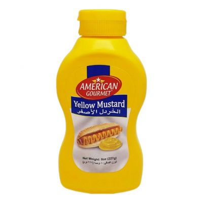 AMERICAN ARTISTAN YELLOW MUSTARD PET 227G - Bulkbox Wholesale AMERICAN ARTISTAN YELLOW MUSTARD PET 227G - Bulkbox Wholesale