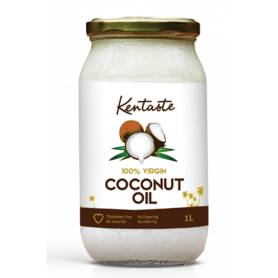 KENTASTE COCONUT OIL GLASS 1L - Bulkbox Wholesale
