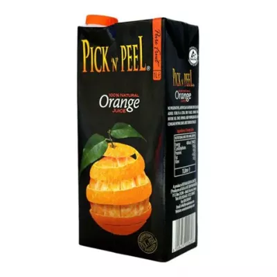 PICK N PEEL PURE FRUIT JUICE TETRA PASSION 1L - Bulkbox Wholesale