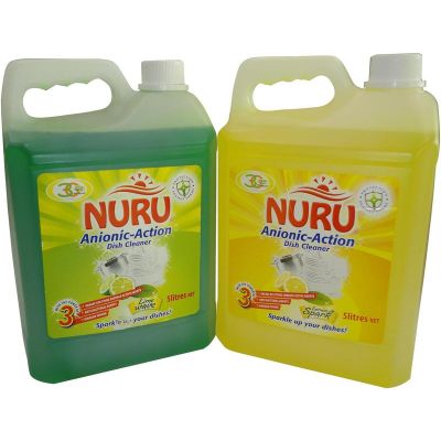 NURU DISH WASHING LIQUID LIME WAVE 5L - Hypa Africa