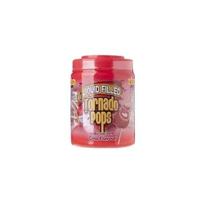 ZED JAWBREAKER TORNADO POPS COLA 30X33.2G - Bulkbox Wholesale