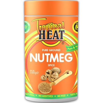 TROPICAL HEAT NUTMEG GROUND 100G - Bulkbox Wholesale