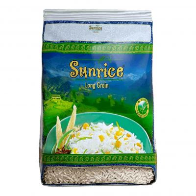 SUNRICE LONG GRAIN RICE 5KG - Bulkbox Wholesale