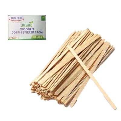 SUNPOWER WOODEN COFFEE STIRRER 1000 PCS - Bulkbox Wholesale