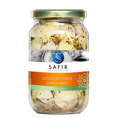SAFIR QUARTERED ARTICHOKE HEARTS 350G - Bulkbox Wholesale